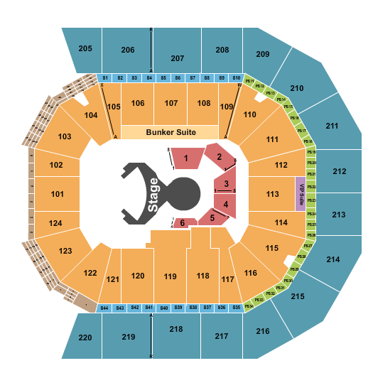 Moody Center ATX Cirque du Soleil Seating Chart